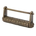 thumbnail image 3 of Candado de combinación antiguo Jadeshay de zinc, 3 of 14