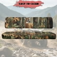 thumbnail image 6 of Yuyamidu Camouflage Hunting Bench Seat Cover Compatible with Kawasaki Mule 4010 4x4 Hardwoods Deer UTV Seat Cover Easy to Install Four Wheeler Accessories, 6 of 6