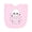 AD-Pink, variant on Inktastic Happy Halloween Spooky Skeleton and Stars Newborn Bib