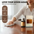 thumbnail image 4 of Professional Wood Floor Scratch Repair, Wood Repair Kit, Restore A Finish for Wood, Floor Cover Nicks and Scratches, Hides Minor Defects, Wood Furniture Repair Kit(xxw), 4 of 6