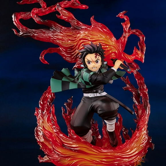Demon Slayer - Tanjiro Kamado Action Figure Toy,(25cm） Action Figures