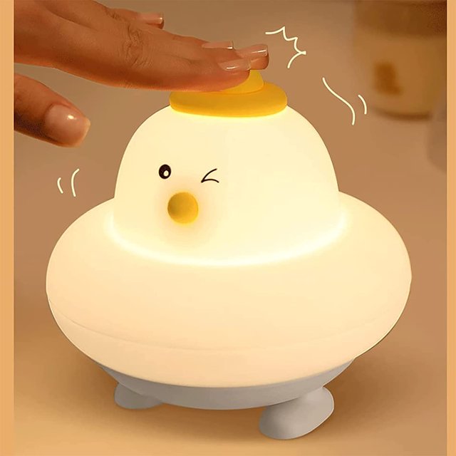 Luz nocturna Sailing para pollito lindo con control táctil Electrónica para niños