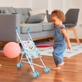 thumbnail image 2 of LAICAIW Poussette pour Poupée, Poussette Réaliste pour Poupée, Poussette pour Poupée Pliable pour Enfants, Poussette Pliable pour Poupées, Jouets de Jeu d'Imitation pour Enfants, Poussette de Jeu avec Poignée Confortable, 2 of 7