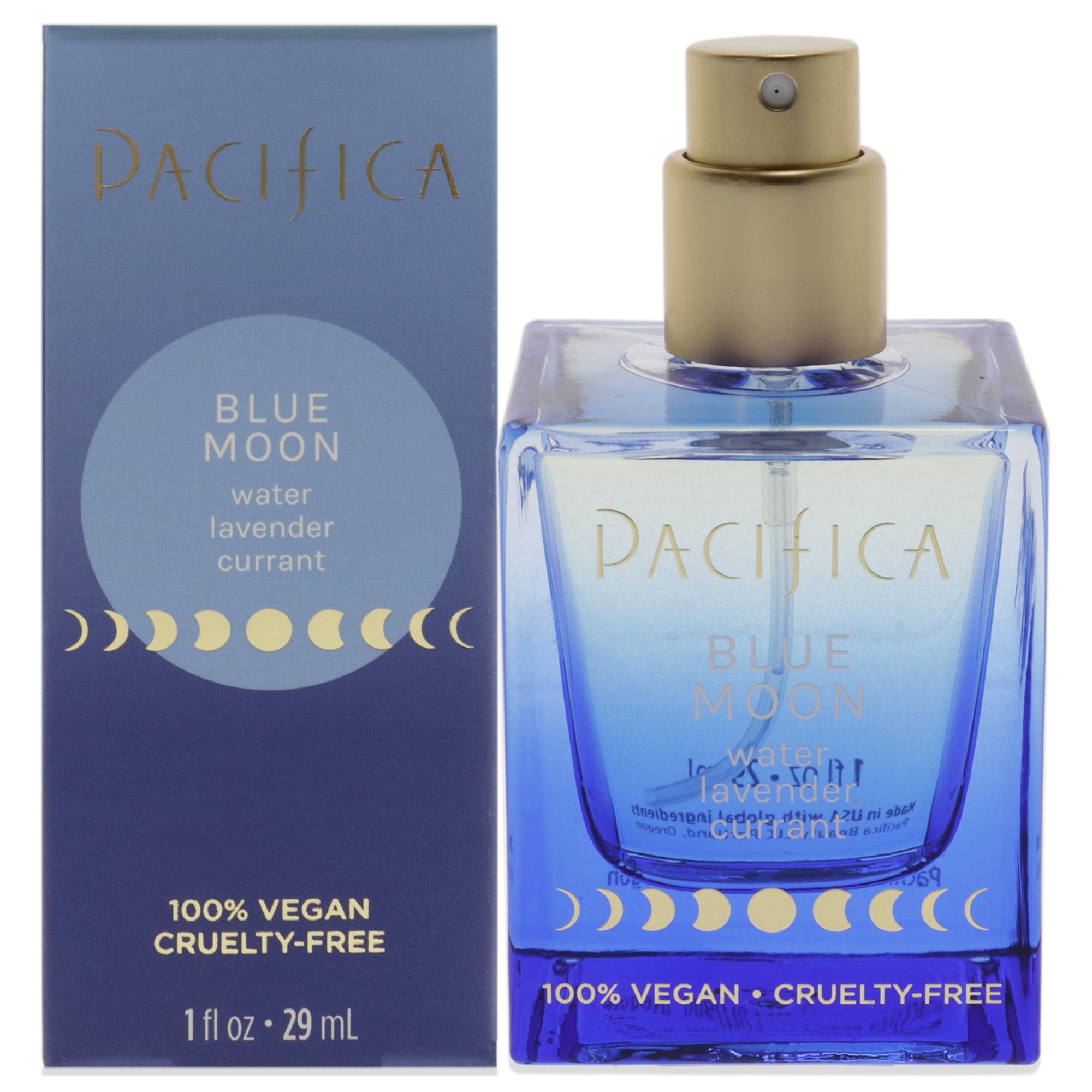 Moon Perfume Blue by Pacifica for Women 1 oz Perfume Spray