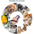 thumbnail image 5 of Clicker de entrenamiento para perros con correa para la muñeca, duradero, ligero, fácil de usar, Clicker de entrenamiento para mascotas para gatos, cachorros, pájaros, caballos. Perfecto para entrenamiento conductual Paquete de 2 60 x 40 x 17,5 mm ER, 5 of 5