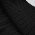 thumbnail image 6 of Fengqque Men's Fashionable and Loose Jacquard Shorts Casual Elastic Waist Drawstring Shorts with Pockets Black S(S), 6 of 7