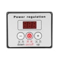 thumbnail image 1 of Voltage Controller, 10000W SCR Electronic Digital Voltage Regulator + Panel AC 220V, Motor Speed Controllers, 1 of 7