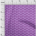 thumbnail image 2 of oneOone Cotton Flex Violet Fabric Geometric Diy Clothing Quilting Fabric Print Fabric By Yard 40 Inch Wide, 2 of 4