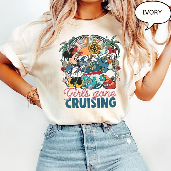 Disney Girls Cruise T-Shirt, Minnie And Daisy Cruise Shirt, Disney Cruise Shirt, Disney Girls Trip Shirt