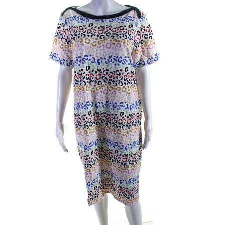 

Pre-owned|Boden Women s Short Sleeve Shift Dress Multicolor Size 20/22L