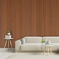 thumbnail image 3 of MG-2010 Rounded Mini Slats Mahogany 94.5 in x 12 in Polystyrene Wood Slat Walls (78.8 Sq.ft / Pack) - 10 Pieces, 3 of 6