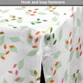thumbnail image 4 of Autumn Dog Crate Cover, Depiction of Floral Foliage Leaves on Plain Background Illustration, Easy to Use Pet Kennel Cover Small Dogs Puppies Kittens, 7 Sizes, Mint Green and Pastel Pink, by Ambesonne, 4 of 6