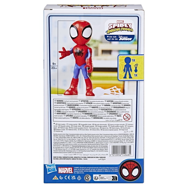 Marvel Spidey and His Amazing Friends Supersized Spidey Figure, 9