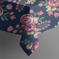 thumbnail image 6 of Pioneer Flower Floral Print Pattern Rectangle Tablecloth 60"x102",Waterproof Polyester Rectangle Table Cloth, Wipeable Spillproof Polyester Tablecloth for Dining, Camping, Indoor and Outdoor, 6 of 6
