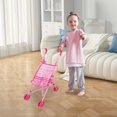 thumbnail image 1 of CUITING Pretend Play Foldable Doll Stroller Toddler Learning Toy Girls‘ Imagination Booster, 1 of 6