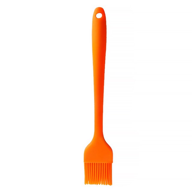Pincel de untar Booyoo DIYOO para panqueques, barbacoa, aceite, resistente al calor, para repostería, mantequilla, cocina y horneado, color naranja