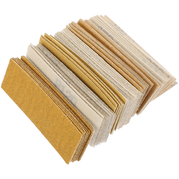 Miangastore 60 Feuilles de Papier Sable Petits Outils de Ponçage Assortiment Papier Sable 80/120/150/180/240/320