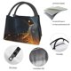 thumbnail image 4 of Balery Glowing Snake Dark Forest Bolsa de Aislamiento Portátil – Bolsa de Almuerzo con Forro de Aluminio Mejorado, Funda Impermeable y Fácil de Limpiar para Picnic y Caja de Almuerzo, 4 of 6