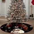 thumbnail image 4 of Ganfancp Nueva Falda Del Árbol de Navidad Elementos Clásicos de Navidad Decoración Del Árbol de Navidad Falda Del Árbol de Navidad Decoración de Fondo Delantal de Regalo Ofertas Flash 1X Vestido de Á, 4 of 6