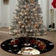 thumbnail image 4 of Ganfancp Nueva Falda Del Árbol de Navidad Elementos Clásicos de Navidad Decoración Del Árbol de Navidad Falda Del Árbol de Navidad Decoración de Fondo Delantal de Regalo Ofertas Flash 1X Vestido de Á, 4 of 6