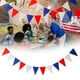 thumbnail image 1 of Decoraciones para el Día de los Caídos, decoraciones para el 4 de julio, decoraciones patrióticas, banderines del Día de la Independencia, banderas decorativas. Un banderín, 1 of 6