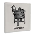 thumbnail image 2 of Stupell Industries Rustic Lodge Antique Rotary Washer Canvas Art, 36 x 36, by Val Rhodes, 2 of 7