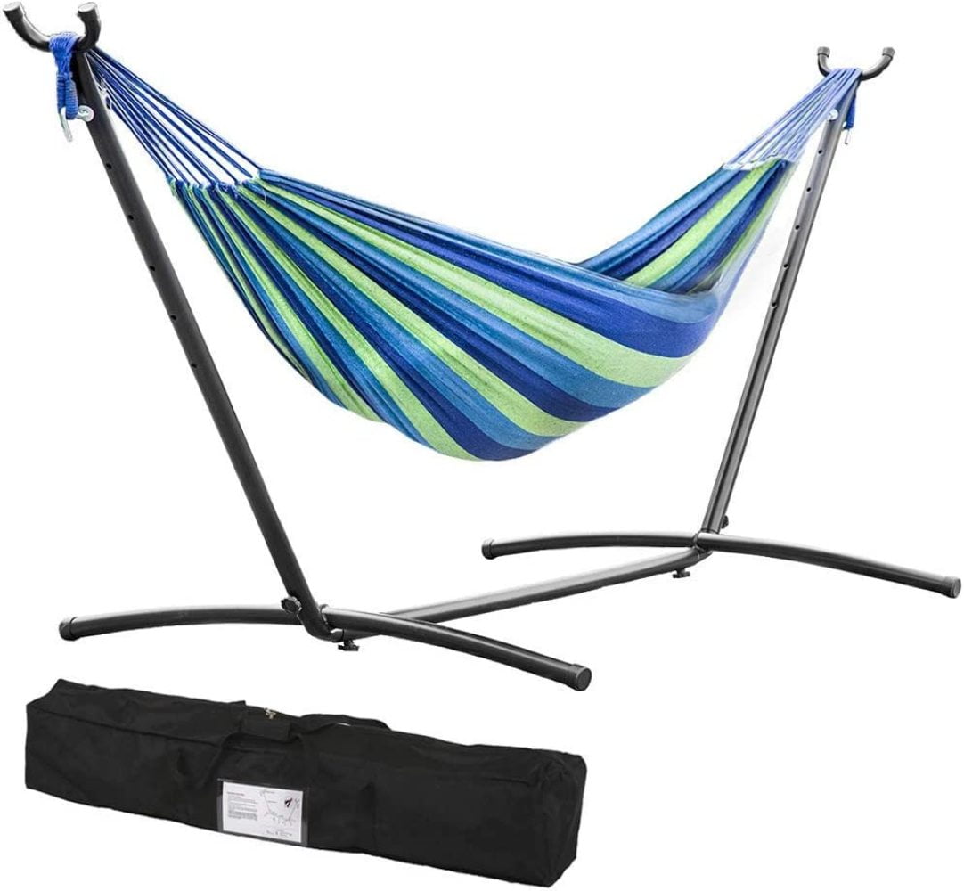 LAKeyen Double Hammock Stand,Portable Hammock Stand with 2 Person Heavy