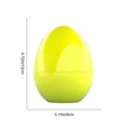 thumbnail image 3 of Nkmbld Large Plastic Easter Eggs, Colorful Empty Eggs Fillable for Filling Treats Easter Party Favor Hunt Basket Stuffers Fillers Prize Supplies Toy, Yellow, 3 of 8