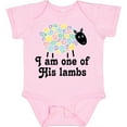 thumbnail image 3 of Inktastic Religious Lamb Christian Childs Boys or Girls Baby Bodysuit, 3 of 5
