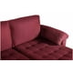 thumbnail image 3 of Sala Modular Reversible Makora Cavalli Con Memory Foam, Color Rojo, Lino Respaldo Reclinable De 3 posiciones., 3 of 10