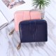 thumbnail image 3 of Jumpingount Cartera de cuero de diseño Simple, monedero plegable para almacenamiento de cambio de dinero, tarjetero de crédito y débito para Carteras Marrón, 3 of 6