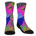 thumbnail image 3 of Youth Rock Em Socks Aqua Miami Dolphins Team Vibes Three-Pack Crew Socks Set, 3 of 4