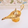 thumbnail image 5 of Aladdin Lamp Craft,Vintage Metal Carved Aladdin Aladdin Lamp Collection Aladdin Lamp Decoration Future-Proof Design, 5 of 5