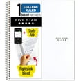 thumbnail image 1 of xianyou-Wirebound Notebook, 1-Subject, 100 College-Ruled Sheets, 11 x 8.5 Inch Sheet Size, White (72456), 1 of 4