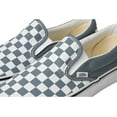 thumbnail image 7 of VANS U CLASSIC SLIP-ON UNISEX SNEAKERS - GREY - Theory Checkerboard Stormy Weather / Men 6 / Women 7.5 / Medium, 7 of 7