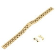 thumbnail image 3 of 10mm AntiRust Stainless Steel Watch Strap Replacement Watch Band Strap Accessory for Watchmaker(Gold ), 3 of 14