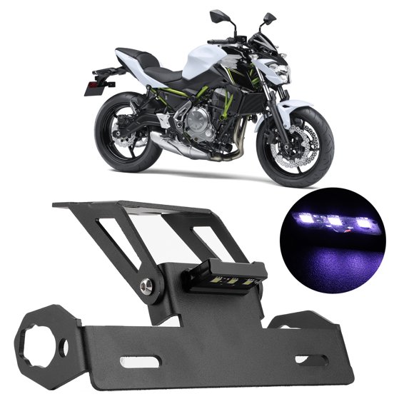 License Plate Frame Motorcycle License Plate Holder Convenient and Practical 3mm Aluminum Plate Rear License Plate Mount Home for MotorBike