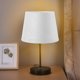 thumbnail image 1 of Pantalla De Lámpara Pequeña Pantalla De Tela Cónica Hecha A Mano Para Luz De Piso De Mesa E27 E14 Con Transmitancia De Luz De Disipación De Calor Suave Al Tacto, 1 of 7