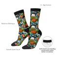 thumbnail image 4 of Logiee Balls Print Adult Socks for Men & Women,Calf Socks, Ankle Socks,Boots Socks,Breathable Casual Sock,Unisex Crew Socks, 4 of 6
