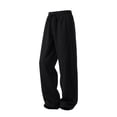 thumbnail image 5 of Men's Baggy Cotton Linen Harem Pants Pleated Barrel Leg Trousers Wide Leg Drawstring Summer Beach Yoga Boho Casual Pants Big & Tall Size M-5XL Black, 5 of 5