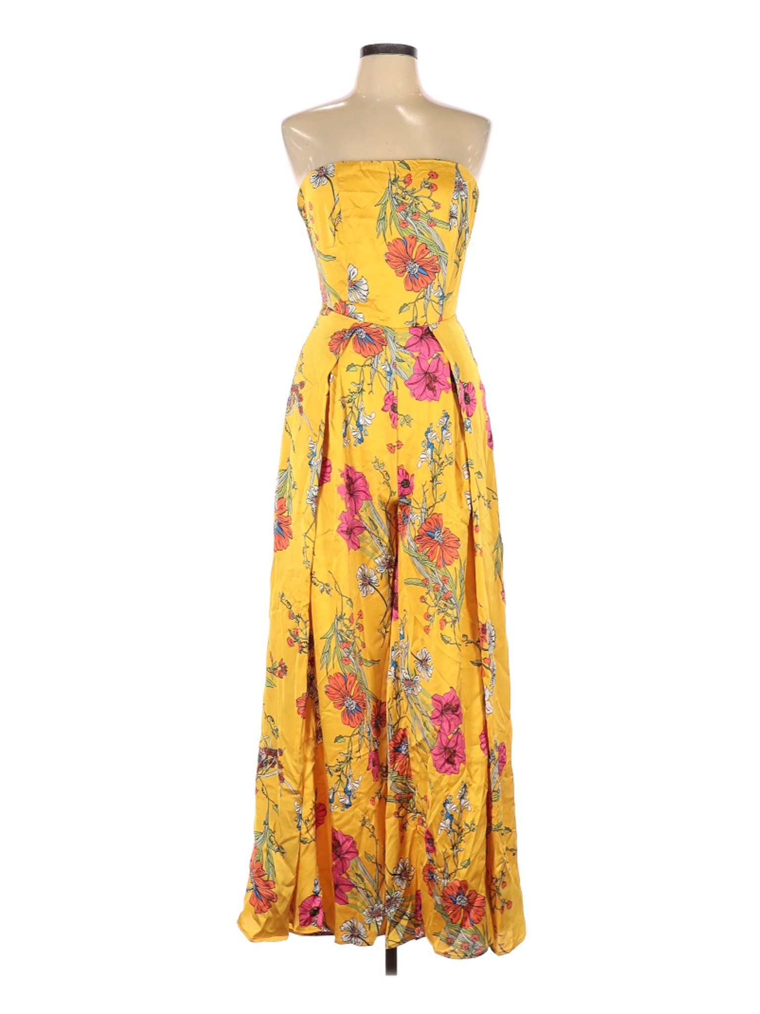 yellow jumpsuit fashion nova