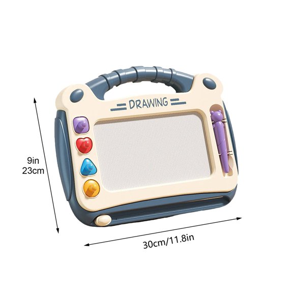 ICQOVD Children's Drawing Board Magnetic Drawing Board Home Doodle Board Baby Writing Board Magnetic Colorful Painting Frame Drawing Table 10ml