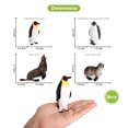 thumbnail image 4 of Volnau Sea Creature Toys Figures 8PCS Antarctica Ocean Animal Figurine for Kids Decoration Fish Gift, 4 of 8