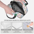 thumbnail image 3 of Disketp Back To School Lonchera Térmica para Mujer y Hombre, Bolsa de Almuerzo Reutilizable e Impermeable para Trabajo, Viajes y Picnic, 3 of 7