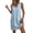 Blue, variant on zbxnLI Womens Striped Dress V Neck Sleeveless Mini Dresses with Pockets Summer Vacation Casual Loose Sundress