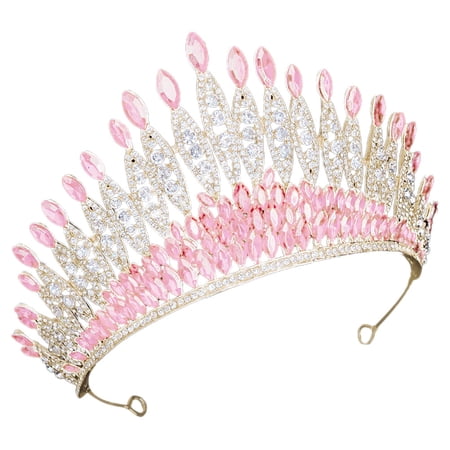 ETEREAUTY Rhinestone for Party Decoration and Elegant Headpiece 1 Set