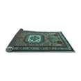 thumbnail image 2 of Ahgly Company Indoor Rectangle Persian Light Blue Traditional Area Rugs, 5' x 7', 2 of 4