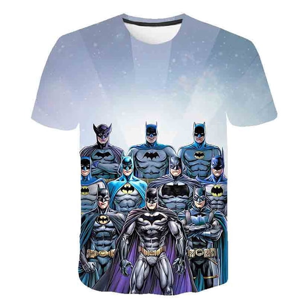 Superhero SPIDER-MAN T-Shirts Kids Boys Clothes 3-14Ys Summer Short Sleeve Children Clothing Boy Spiderman T-shirt Free Shipping8T Gong Bohan LED