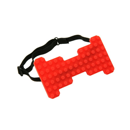 Bricky Blocks Kid and Adult Red Costume Bow Tie