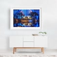 thumbnail image 2 of Botanical Blues - San Diego California Photography White Framed Wall Art Print 16 x 24 inches, 2 of 3